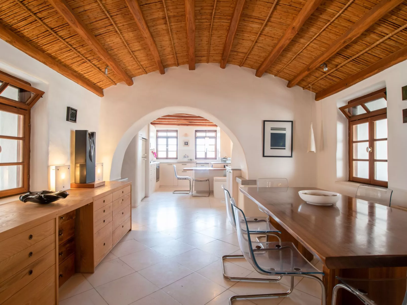 Die Villa und das Atelier des Bildhauers - Binnen