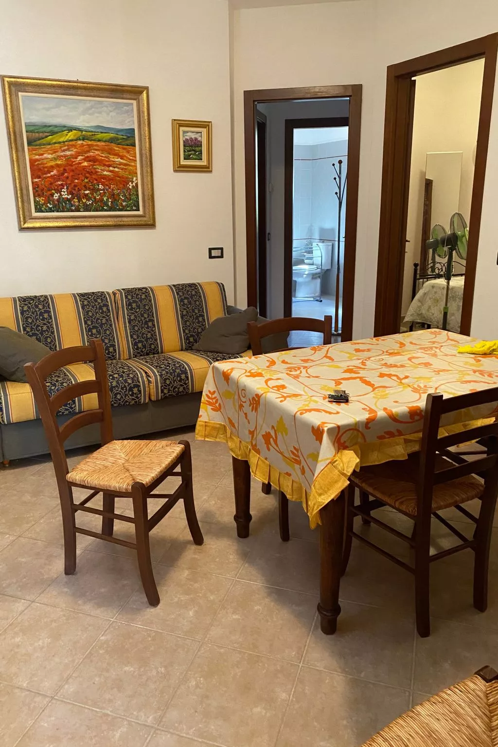 Pieve pomaia2' Wohnung mit Schwimmbad-Binnen