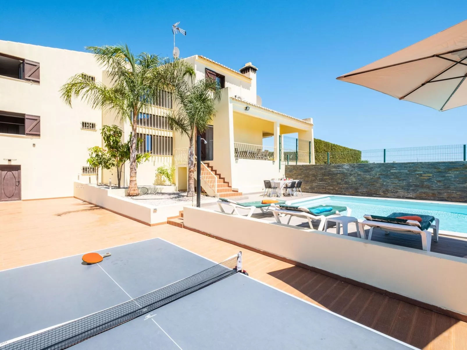 Villa "Barrancos" mit Jacuzzi-Buiten