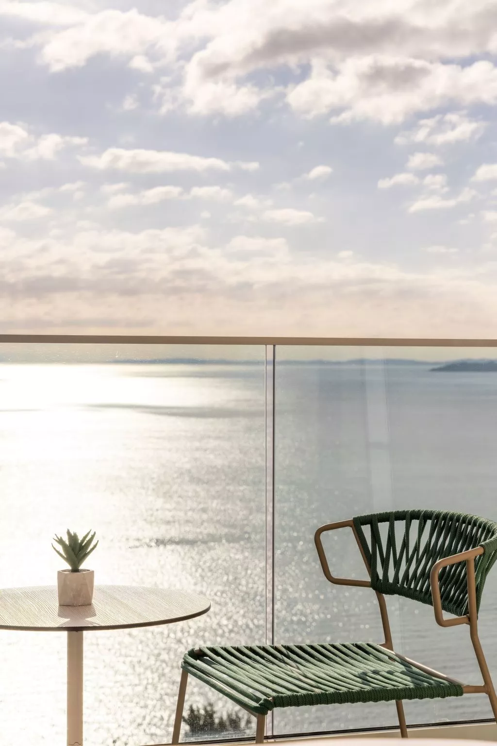 Luxuriöse Wohnung mit Meerblick Stoa Serenity-Buiten