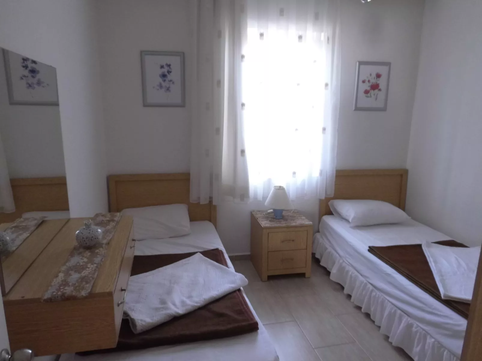 Strandnahe Ferienwohnung über zwei Etagen - Binnen