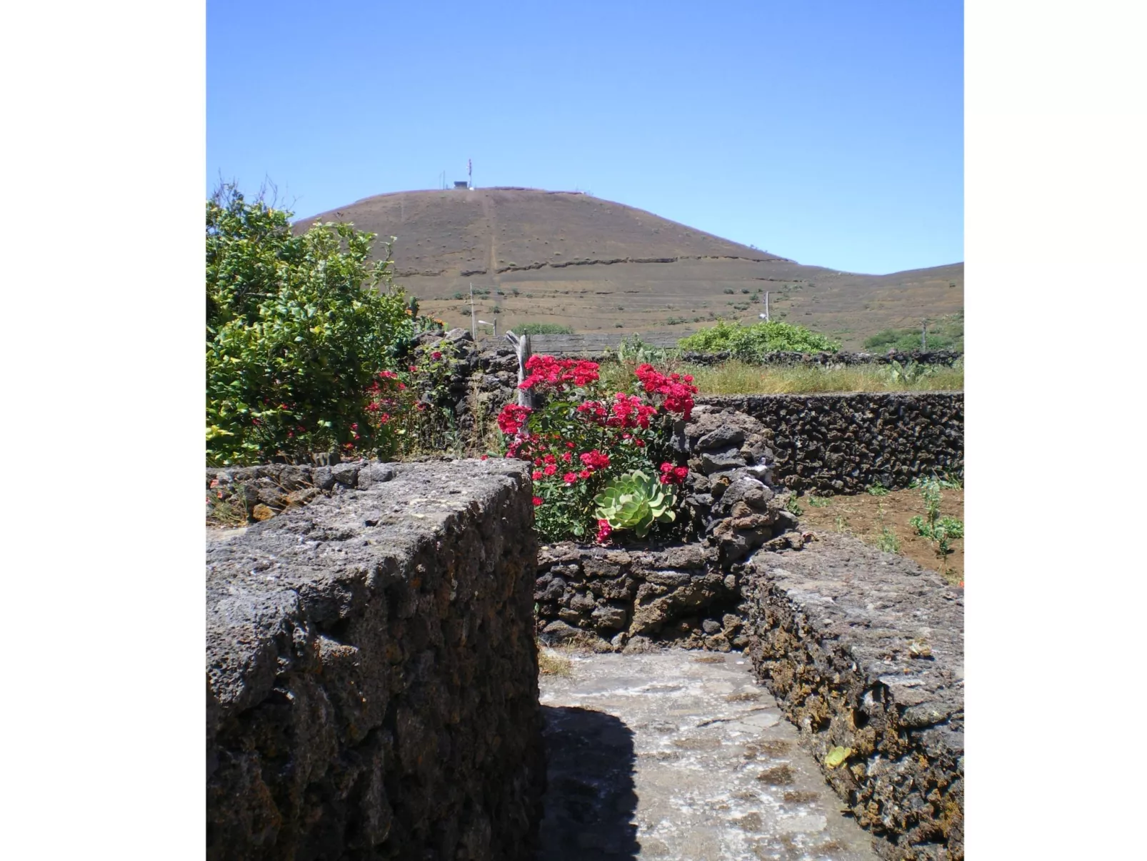Traditionelles kanarisches Landhaus-Buiten