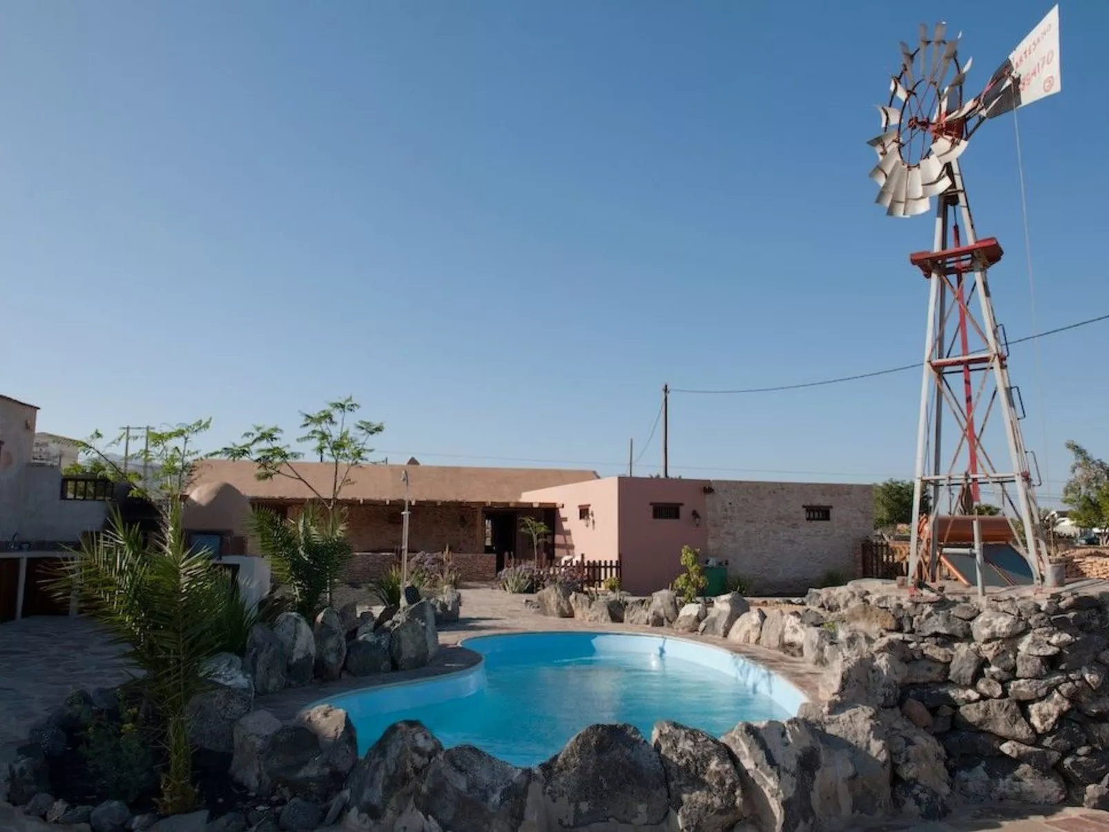 Kanarisches Haus mit privatem Pool und Garten