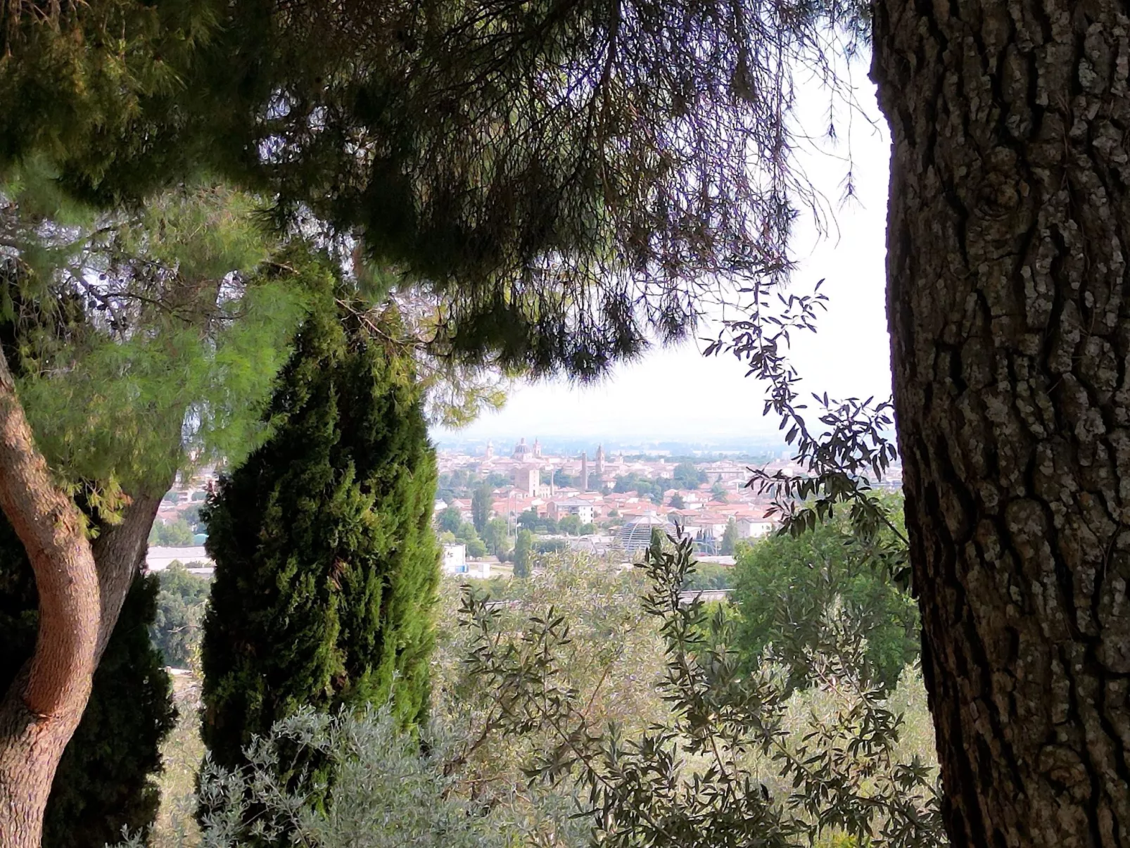 Ferienvilla casaRegina bb mit Panoramablick auf den Hügel-Buiten