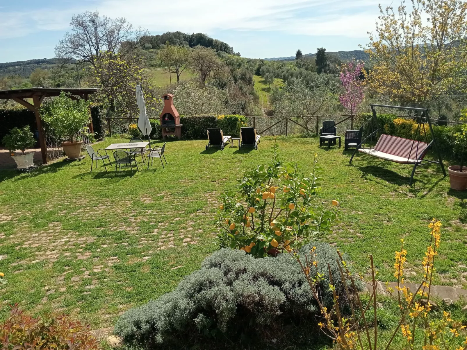 Marias Bauernhof-Buiten