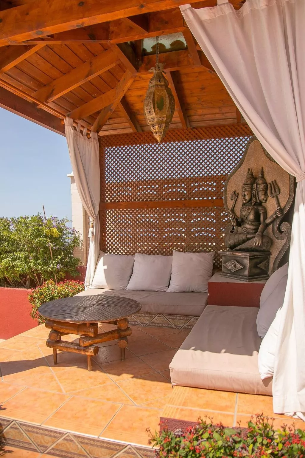 Villa im thailändischen Stil "Zen" mit beheiztem Pool-Binnen