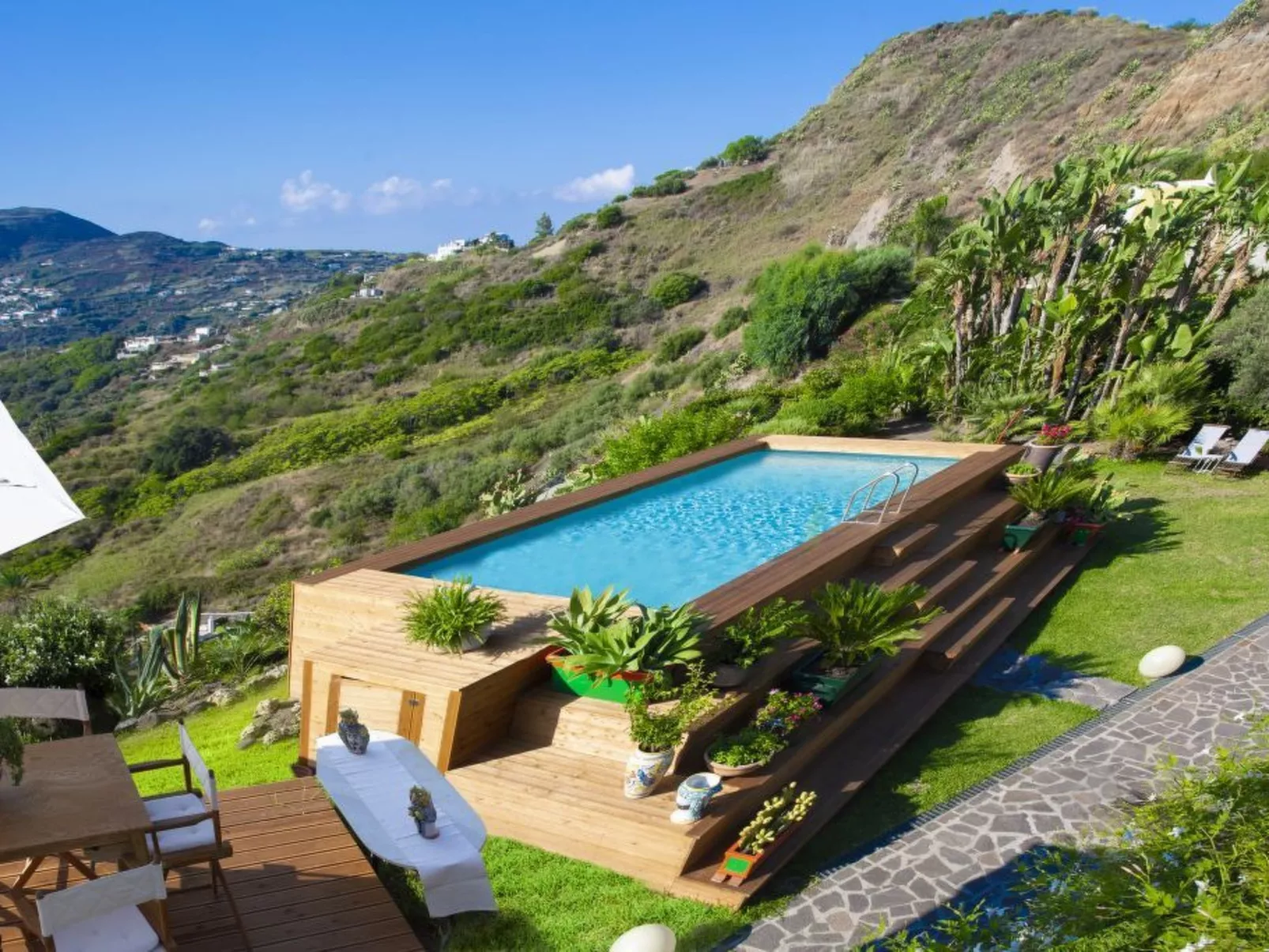 Haus in Collo Pirrera mit privatem Pool-Buiten