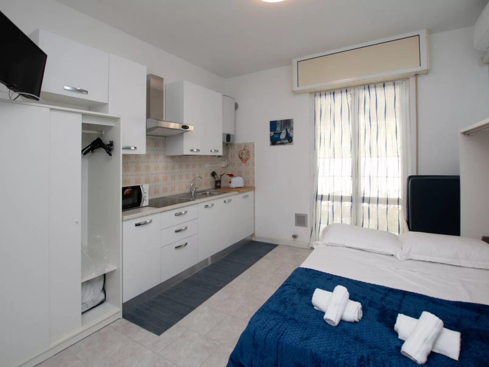 Studio 'Türkis' mit Terrasse-Binnen