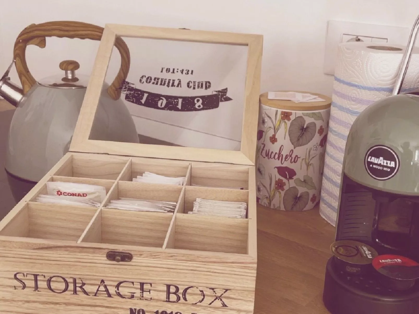 Flacher Strand und Zentrum, Privatparkplatz-Binnen