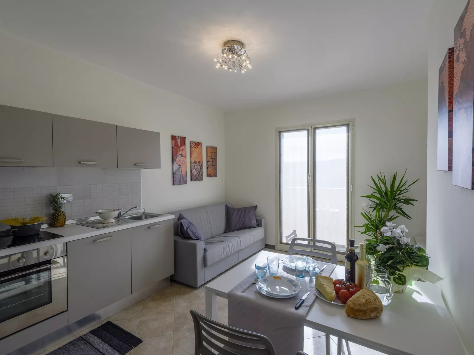 Gloria del Mare - Schwimmbad mit Meerblick - Binnen