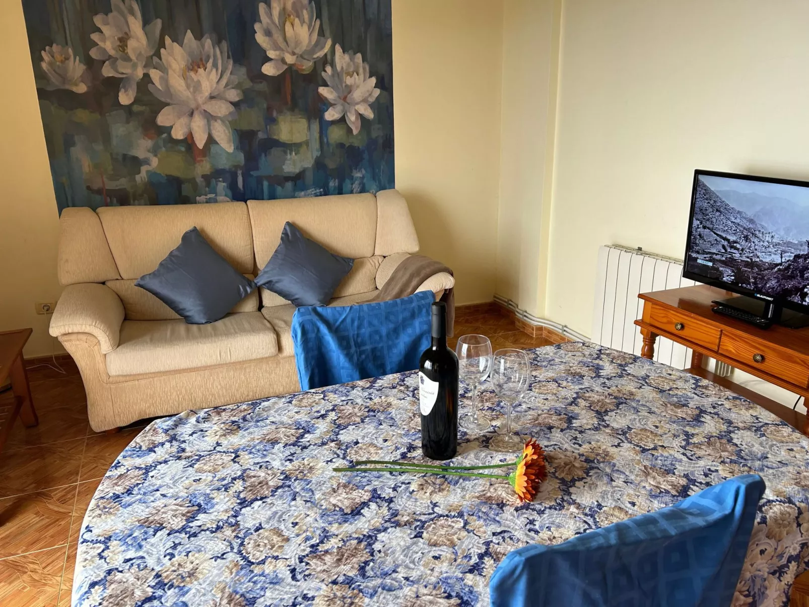 Apartment mit Balkon und Meerblick-Binnen