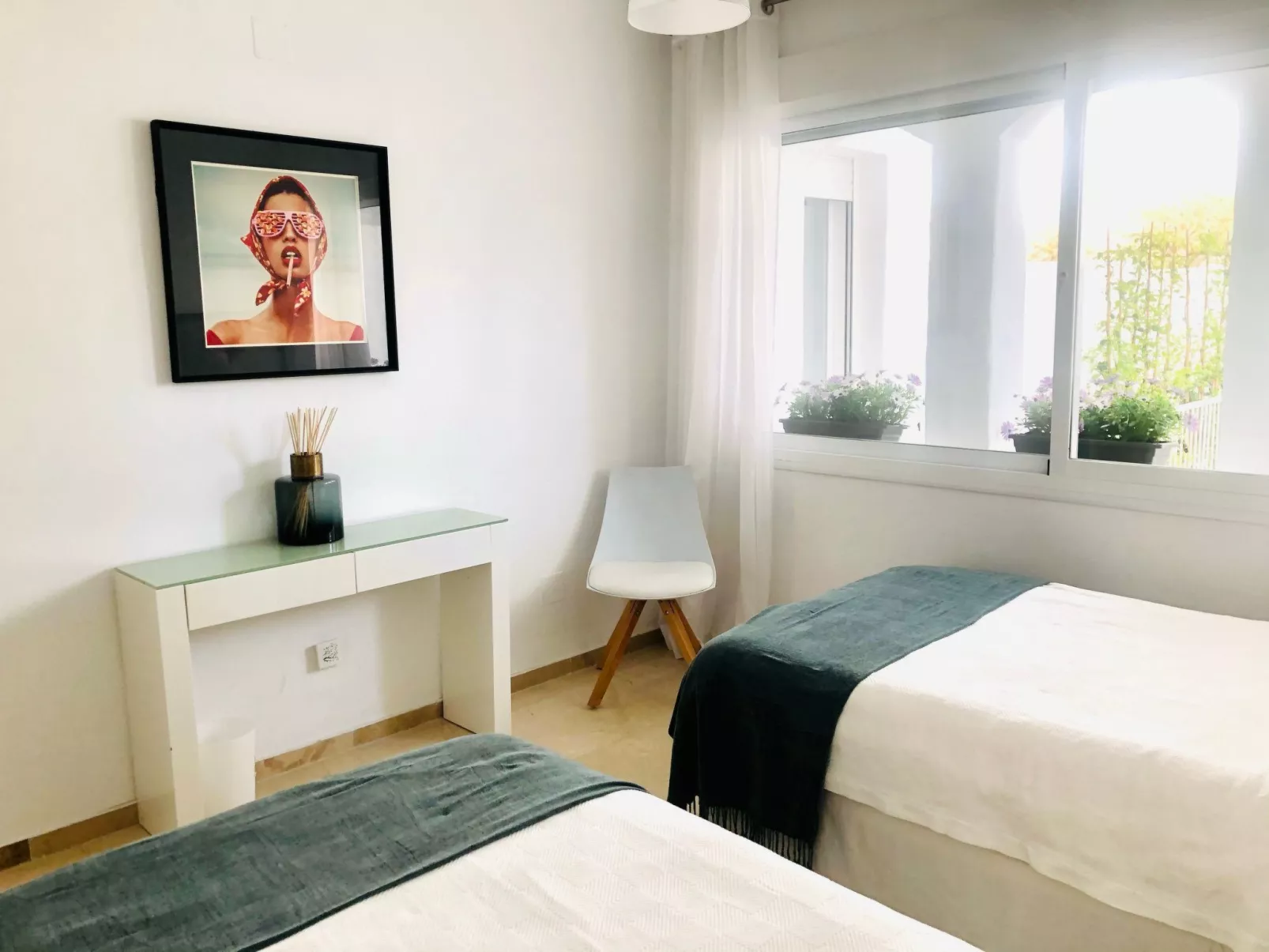 Appartement mit Pool - Binnen