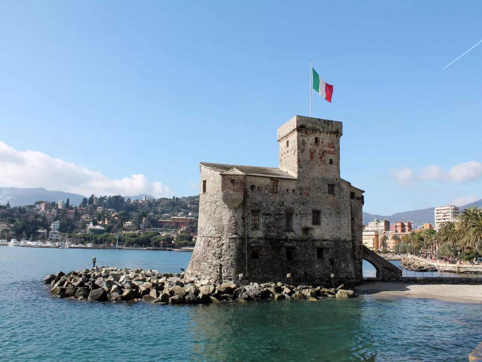 Für 4 Personen ca. 60 m&sup2; in Rapallo, Norditalien (Ligurien)-Buiten