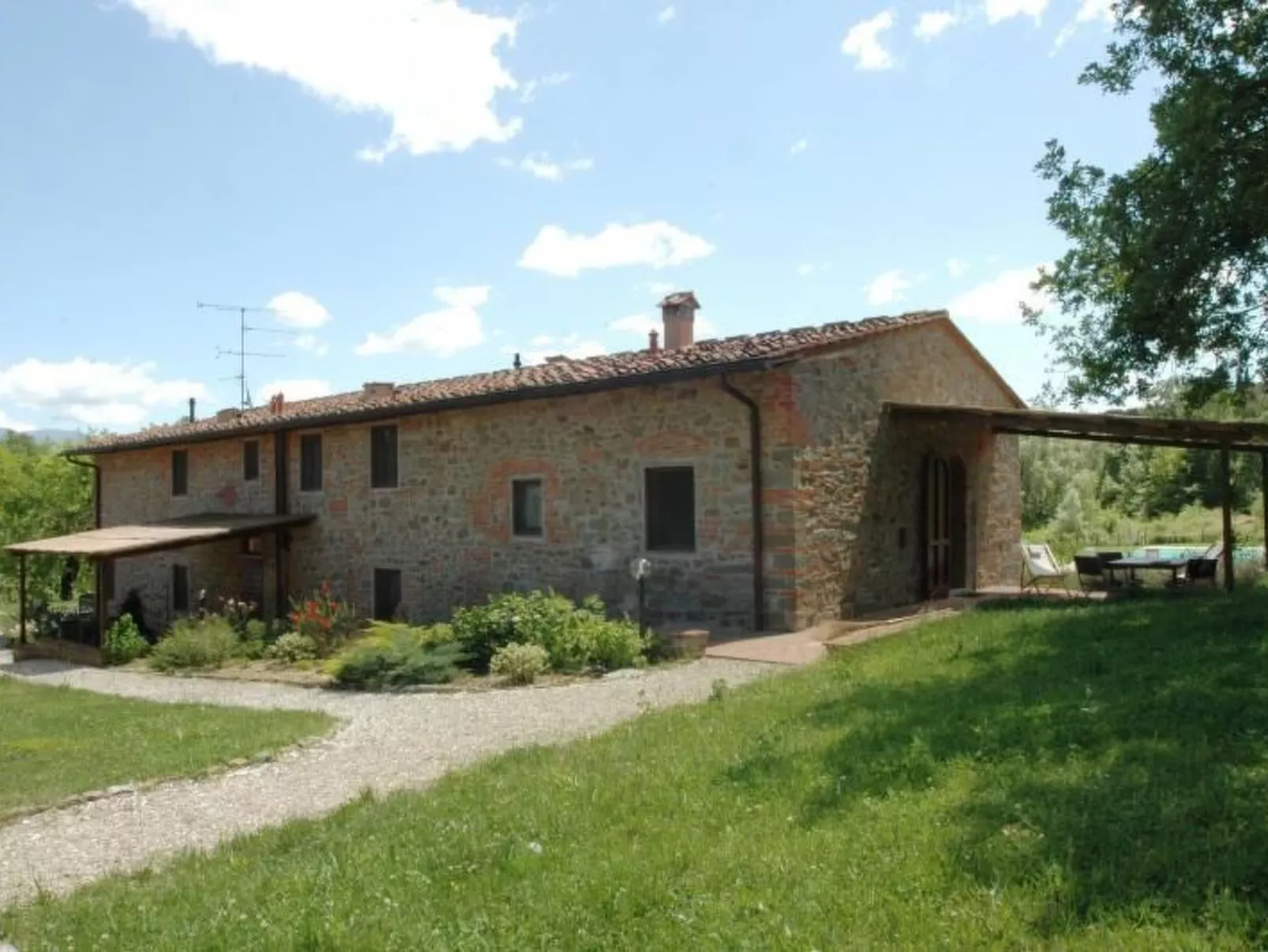 Anwesen "Frantoio" mit Infinity-Pool-Buiten