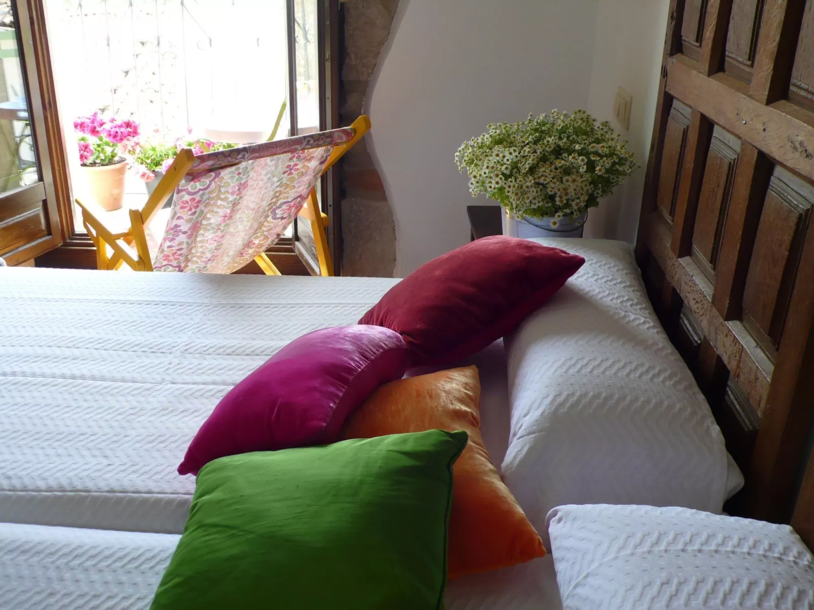 In einem kleinem Dorf nah dem Jakobweg-Binnen