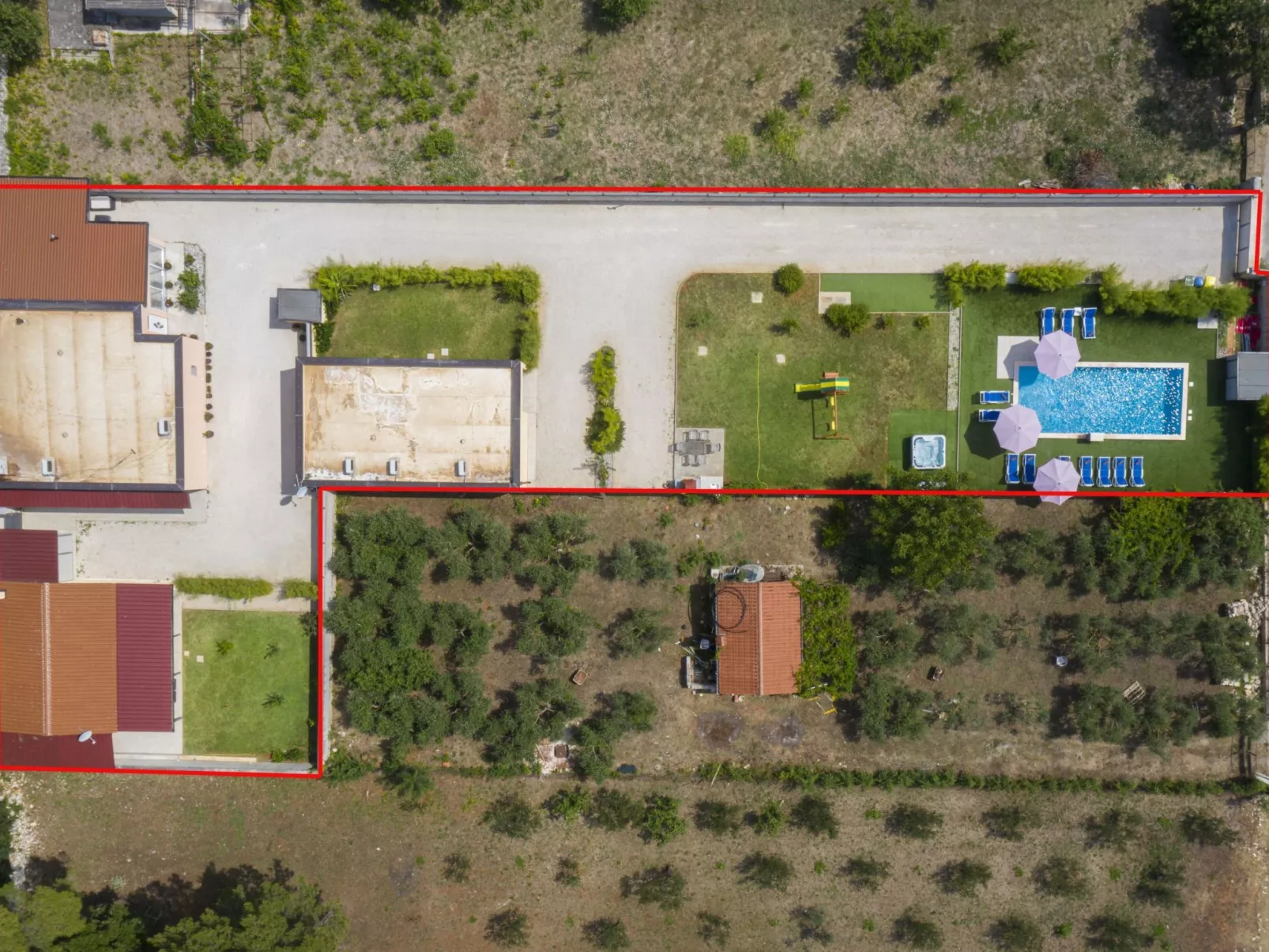 Feriensiedlung Stancija Matošić-Buiten