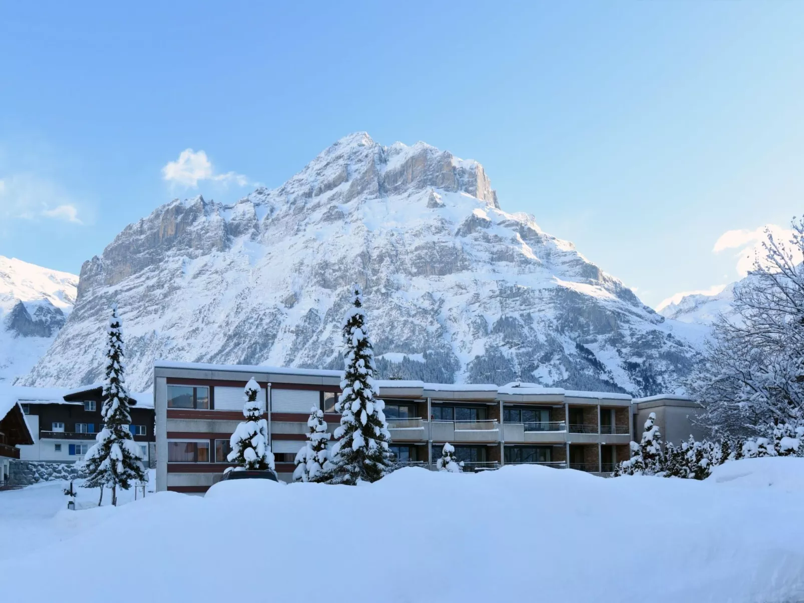 ****3-Zimmer Chalet "Eigersunna"-Buiten