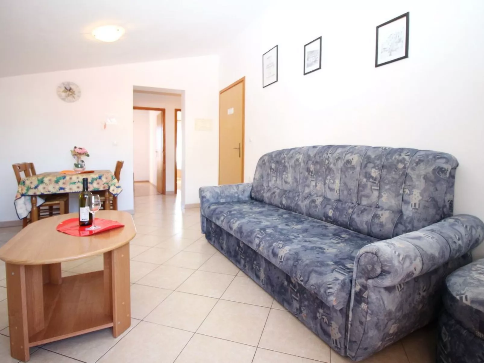 Charmantes Appartement in Baška mit Eigenem Balkon