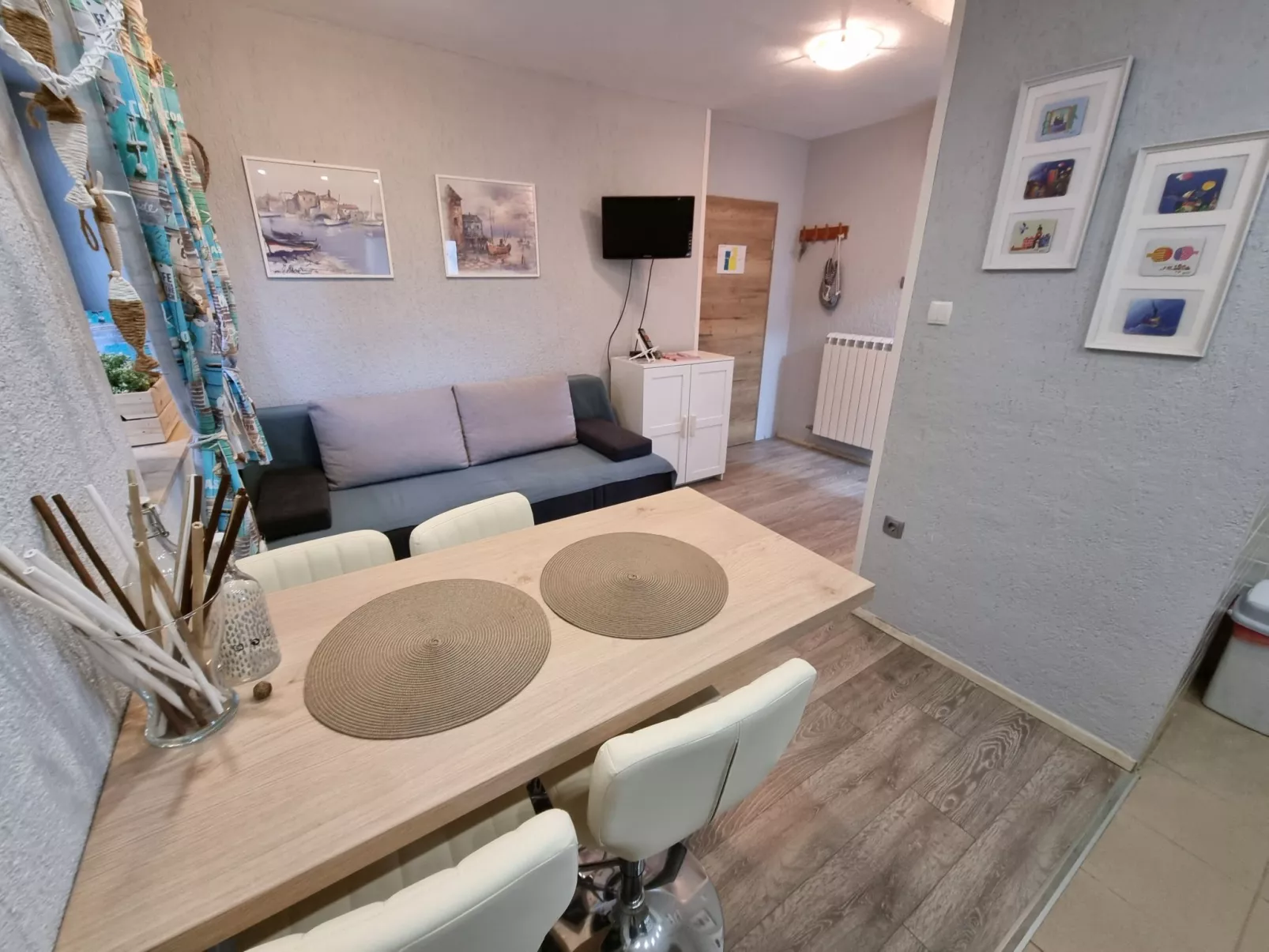 Wohnung in Crikvenica mit privatem Parkplatz-Binnen