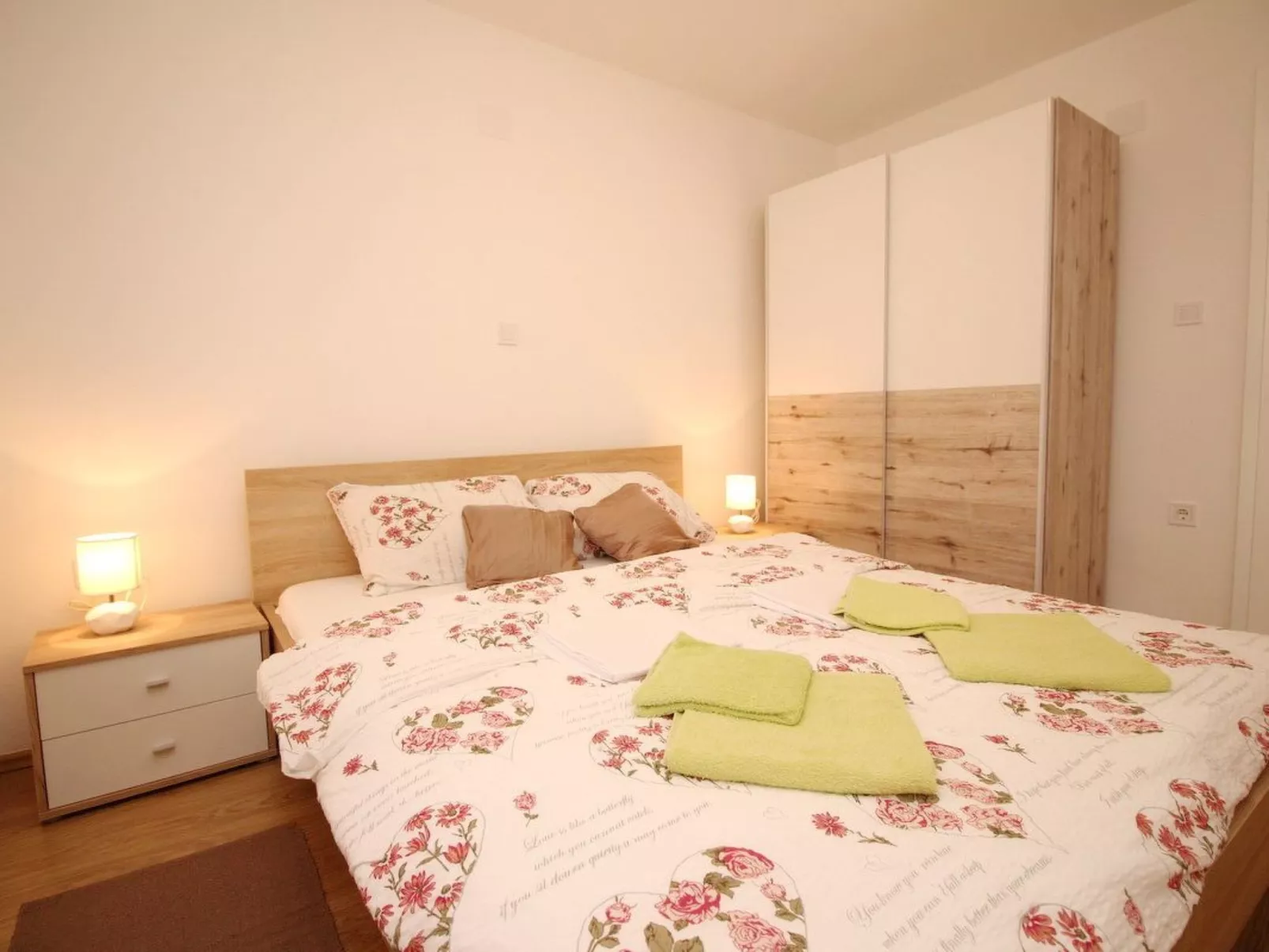 Wohnung in Baška mit Eigenem Balkon-Binnen