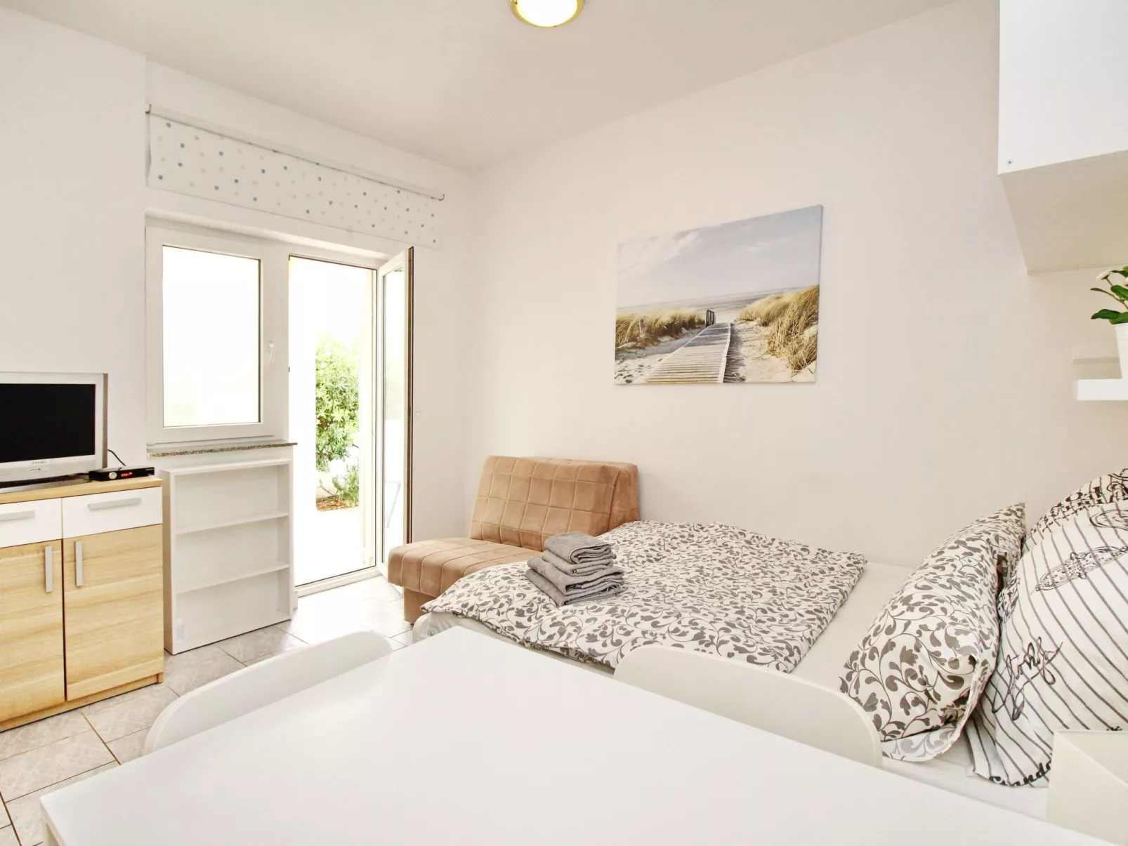 In Baška mit Eigener Terrasse