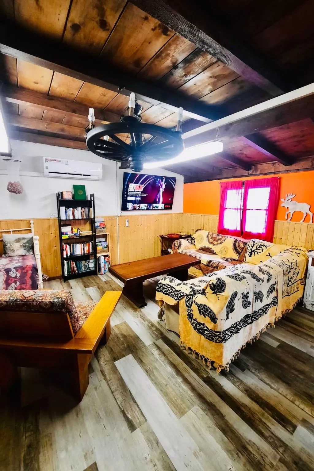 Insel-Ferienhaus-Binnen