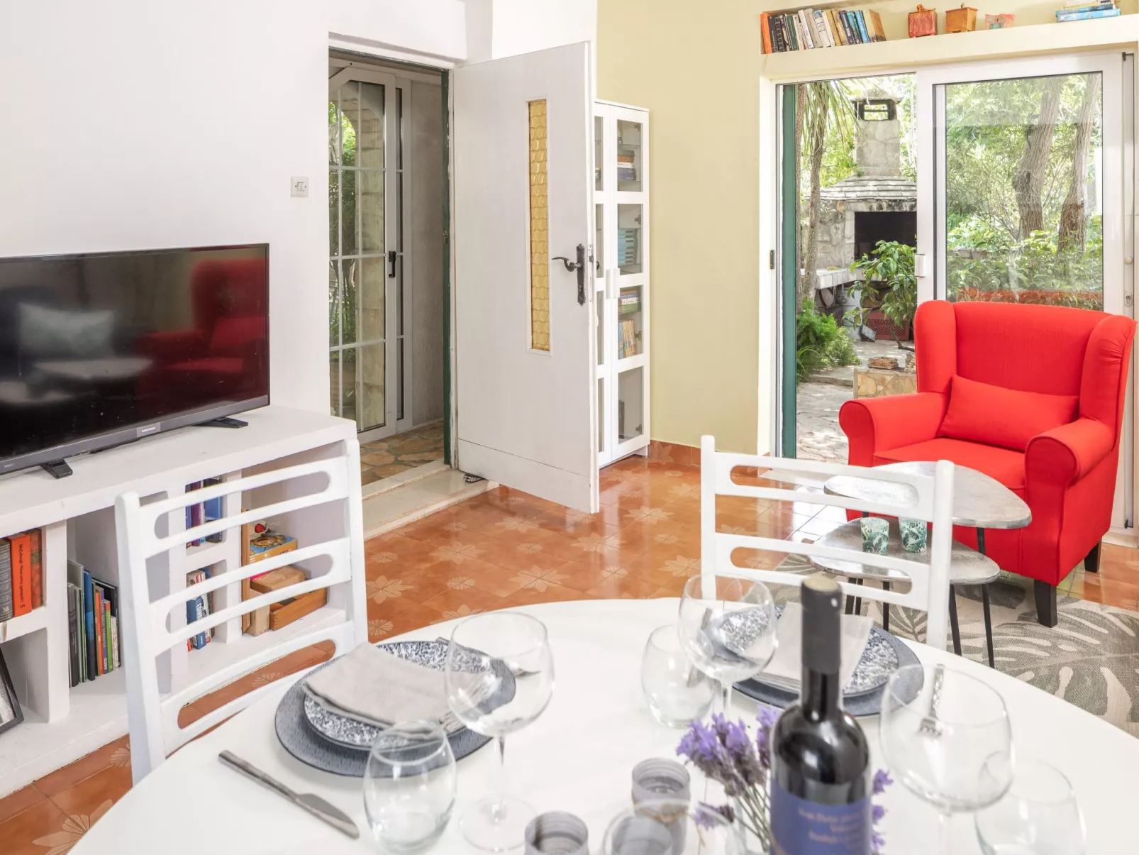 In Rudina mit Privatem Pool-Binnen