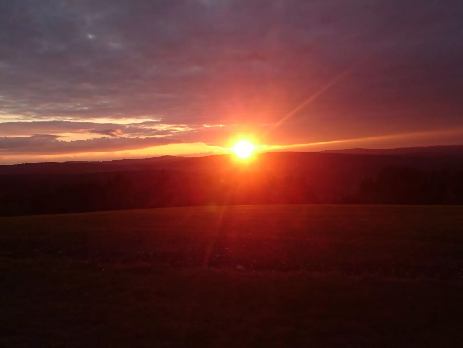 In Erlbach mit Grill und Terrasse-Buiten