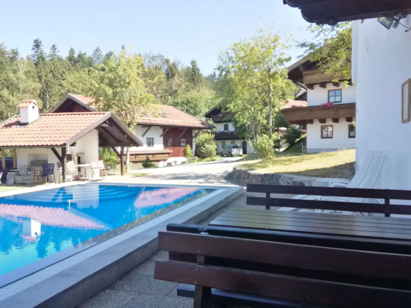 Feriendorf Adalbert Stifter Wohnung Nr. 205-Buiten