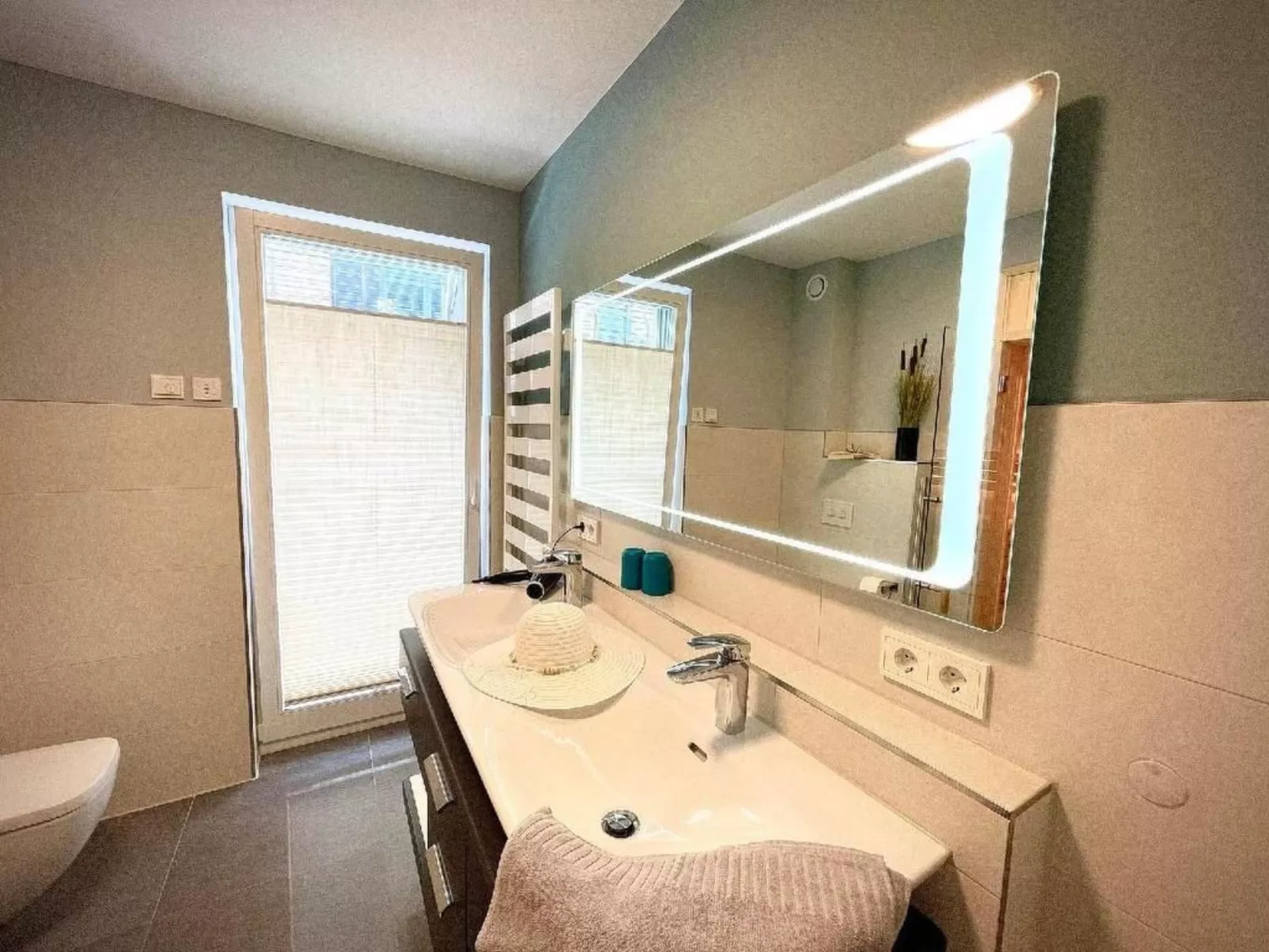 Apartement Villa Am Meer in Glowe mit Terasse EG-Binnen