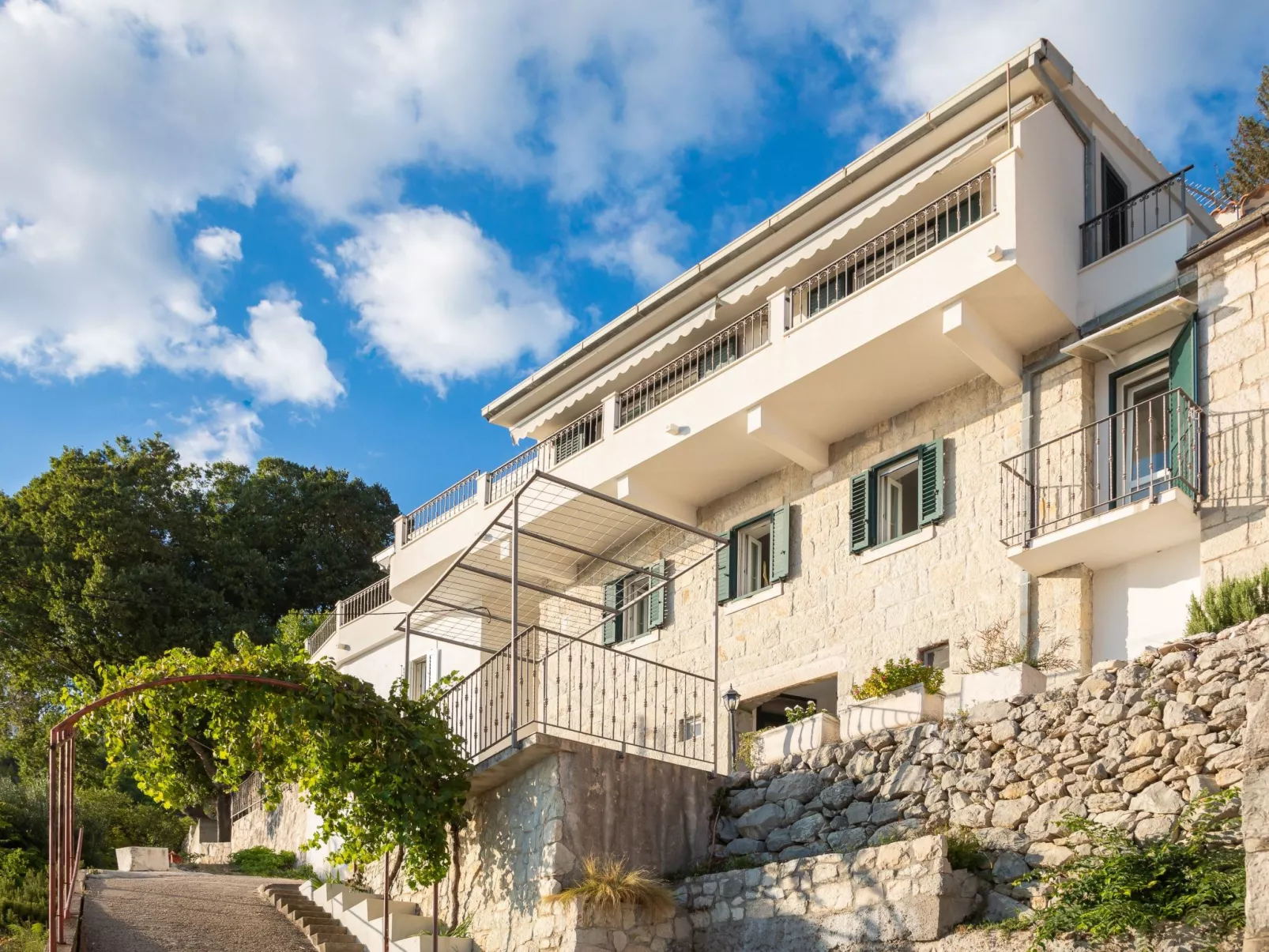 Villa Sandra - Privater Pool-Buiten