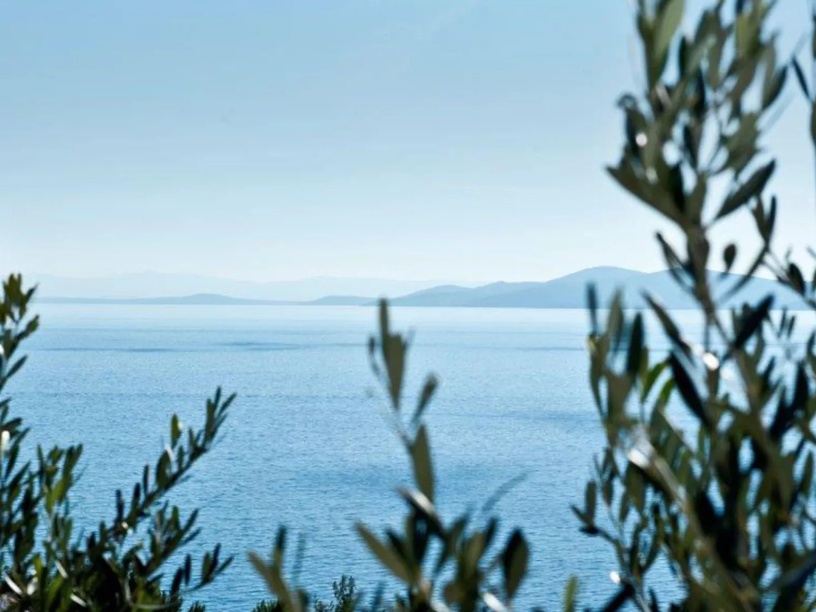 Charmante Villa Layla mit Meerblick und Pool-Buiten