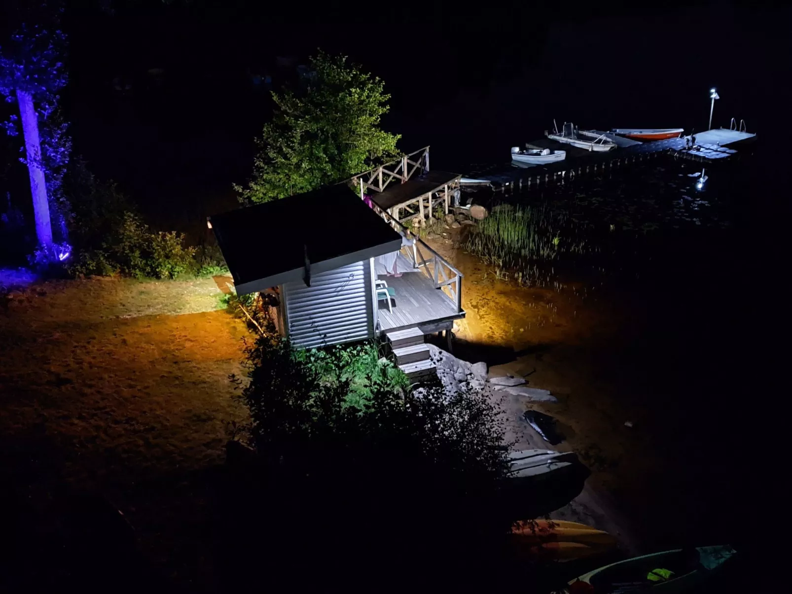 "Évika 3" mit Sauna-Buiten