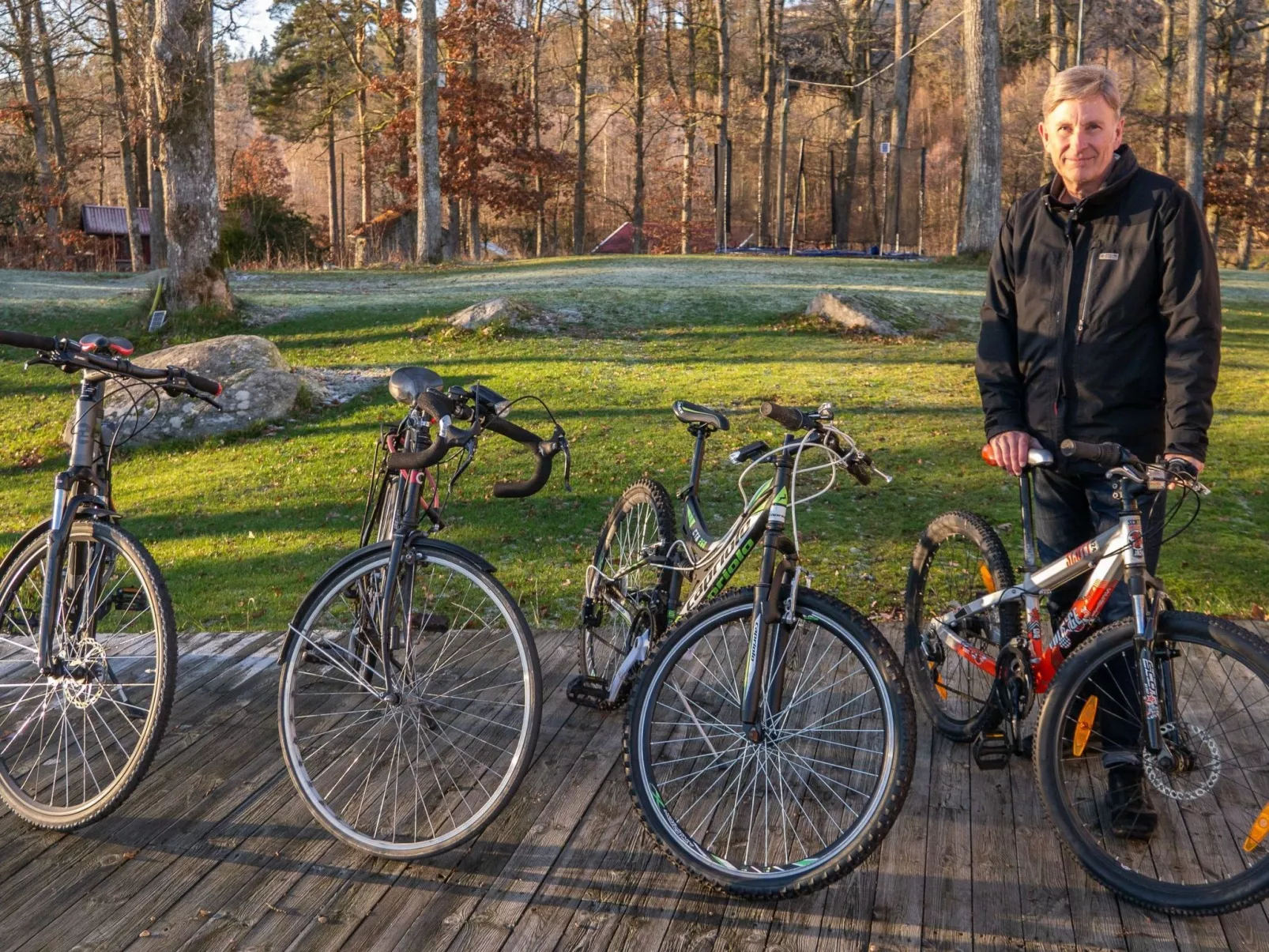 "Évika 1" mit Sauna-Buiten