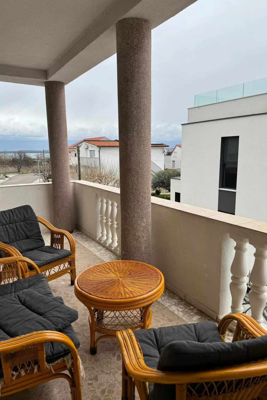 Wohnung "Antica 04" direkt am Strand-Buiten