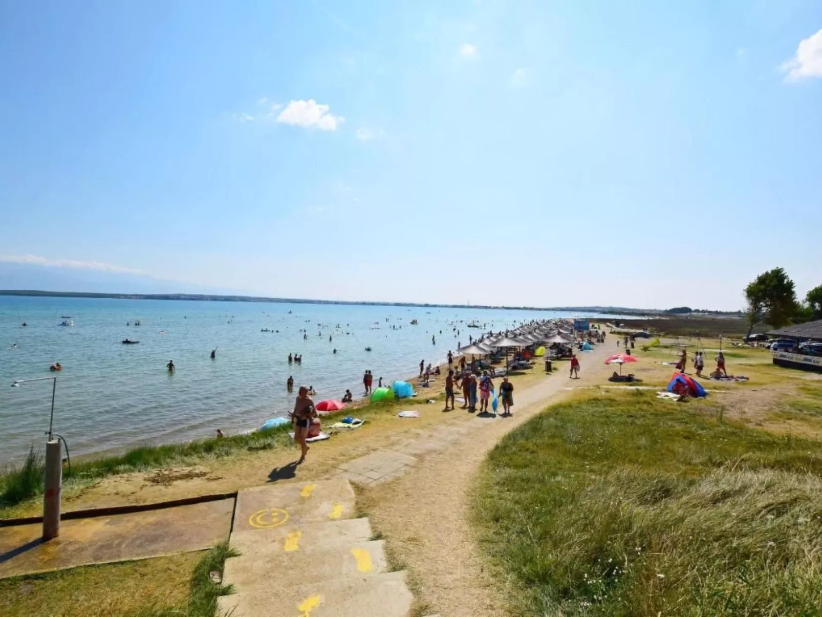 Wohnung "Mira" direkt am Strand-Buiten