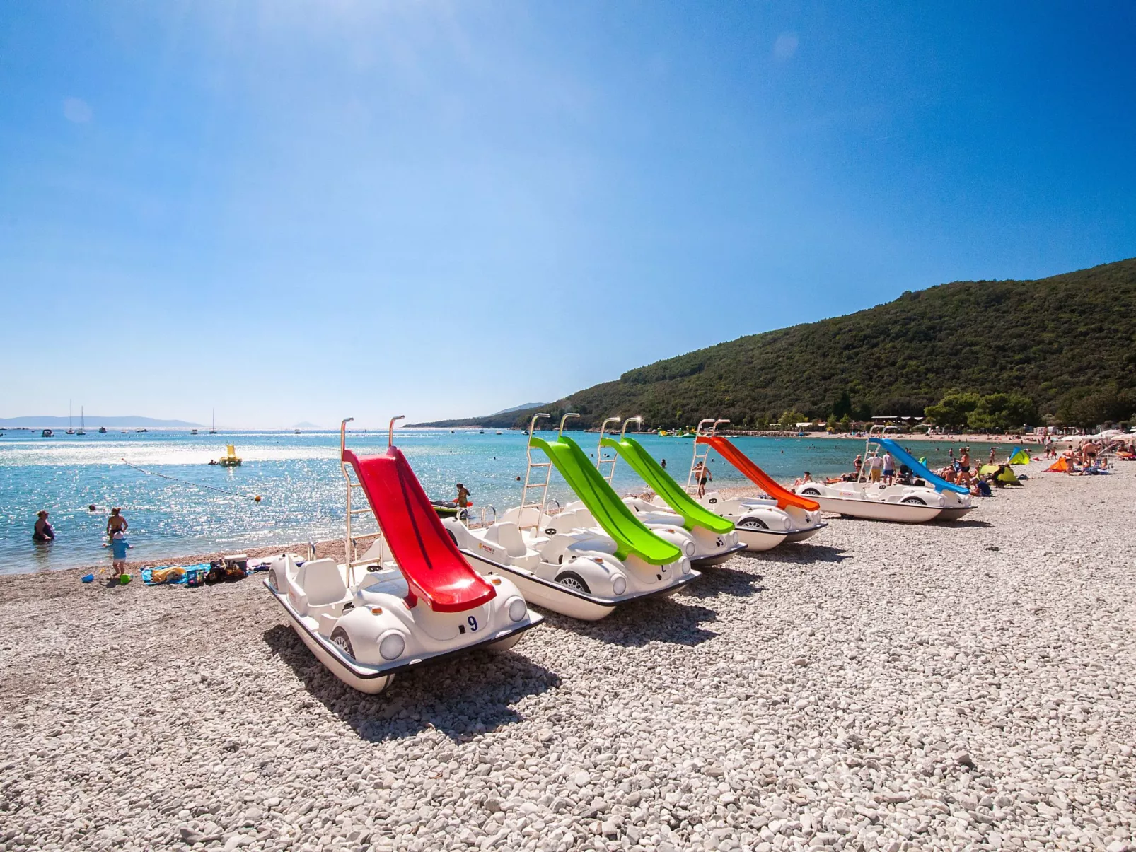 Wohnung "Ela A4" direkt am Strand-Buiten