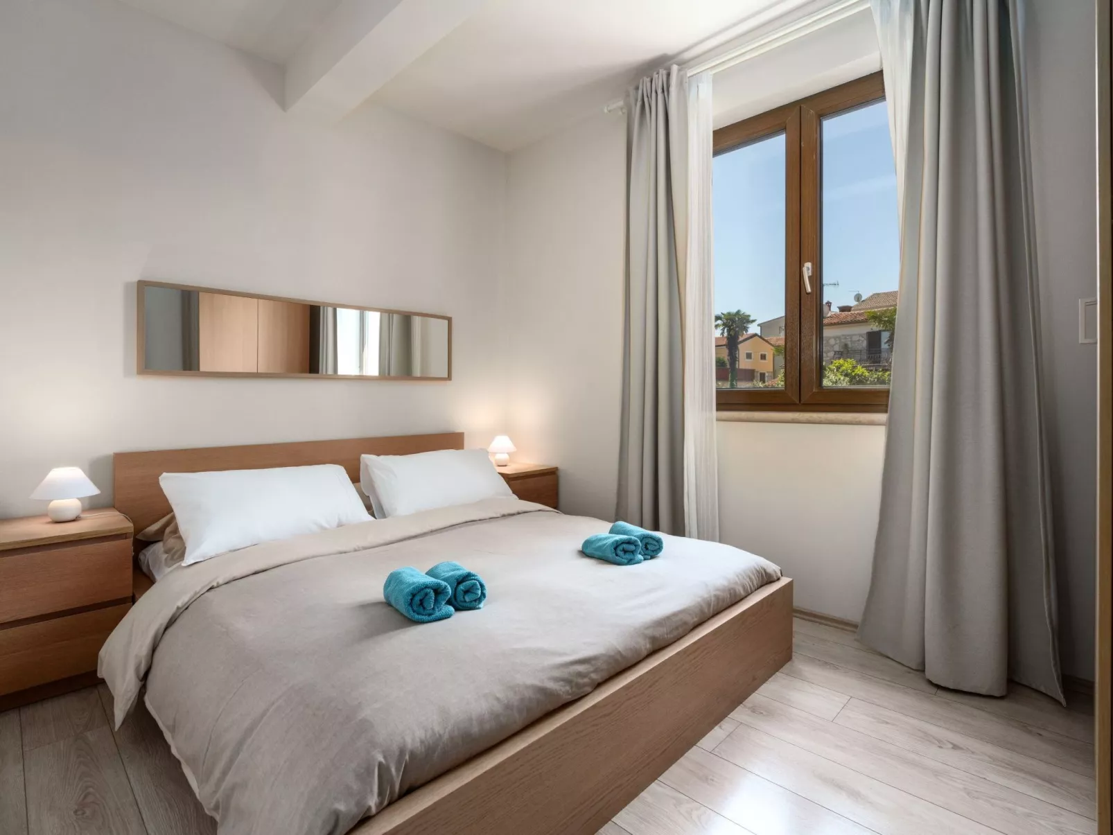 Schönes Appartement Mala 4 mit Pool-Binnen