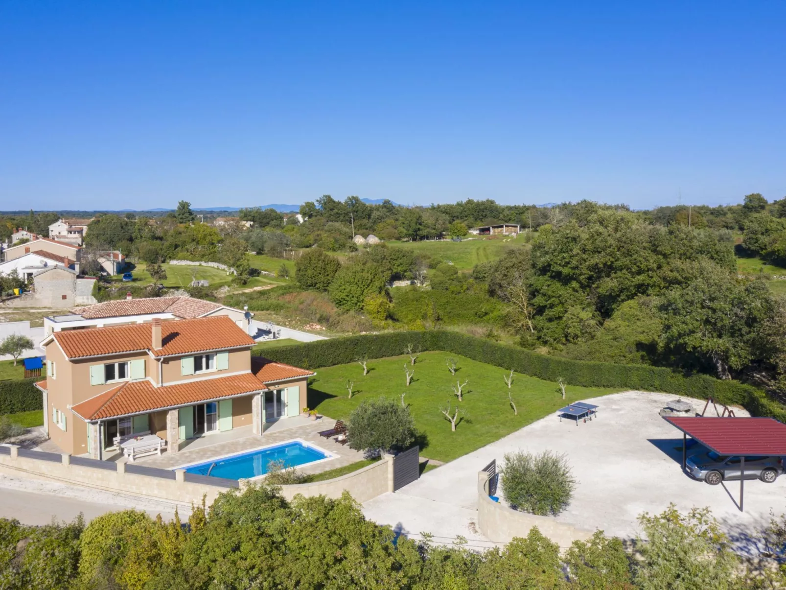 "Villa Matea" mit privatem Pool-Buiten