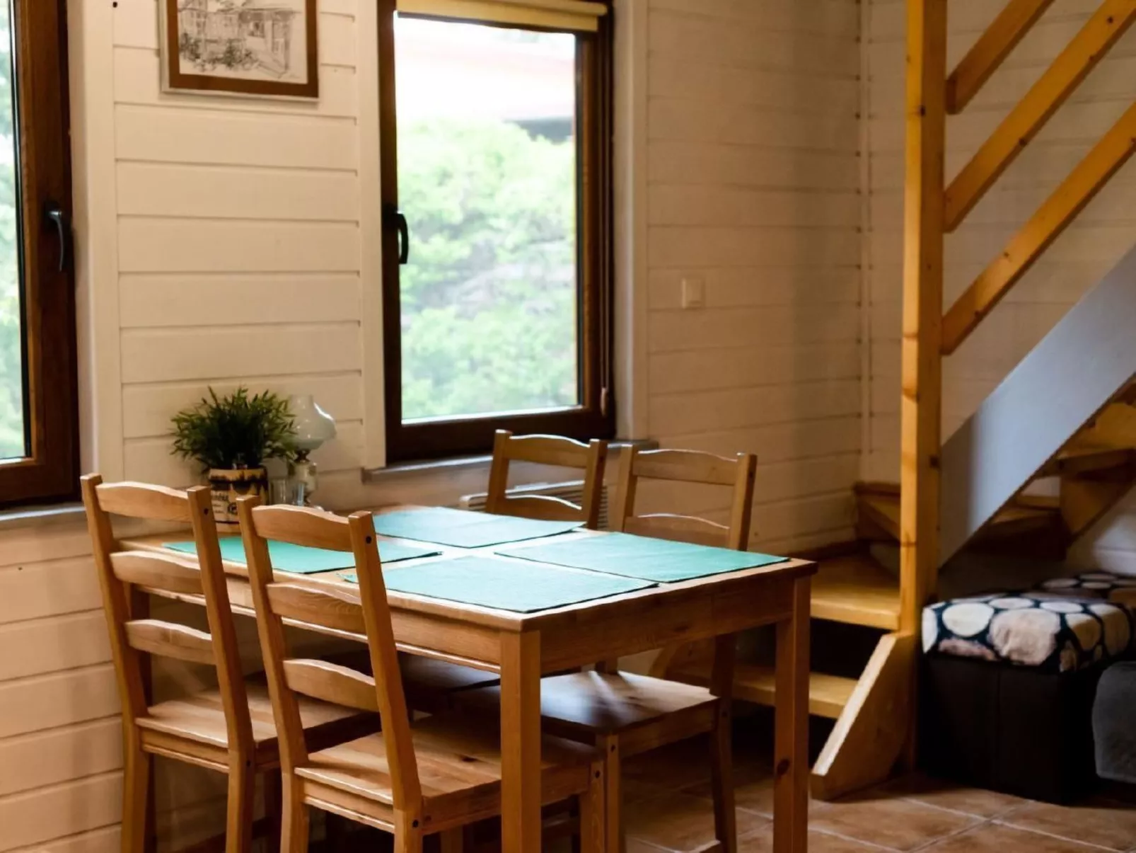 In Kopalino mit Garten, Terrasse und Grill-Binnen