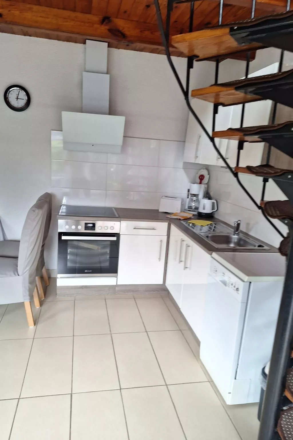 Reetgedecktes Haus-Binnen