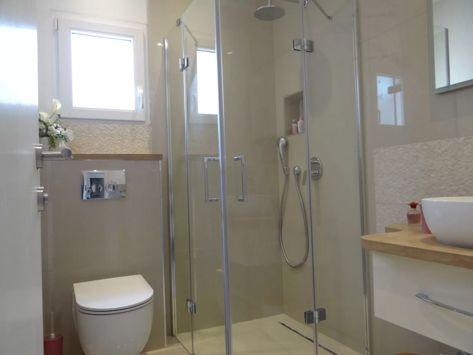 Beheiztes Schwimmbad, Familienferienwohnung-Binnen