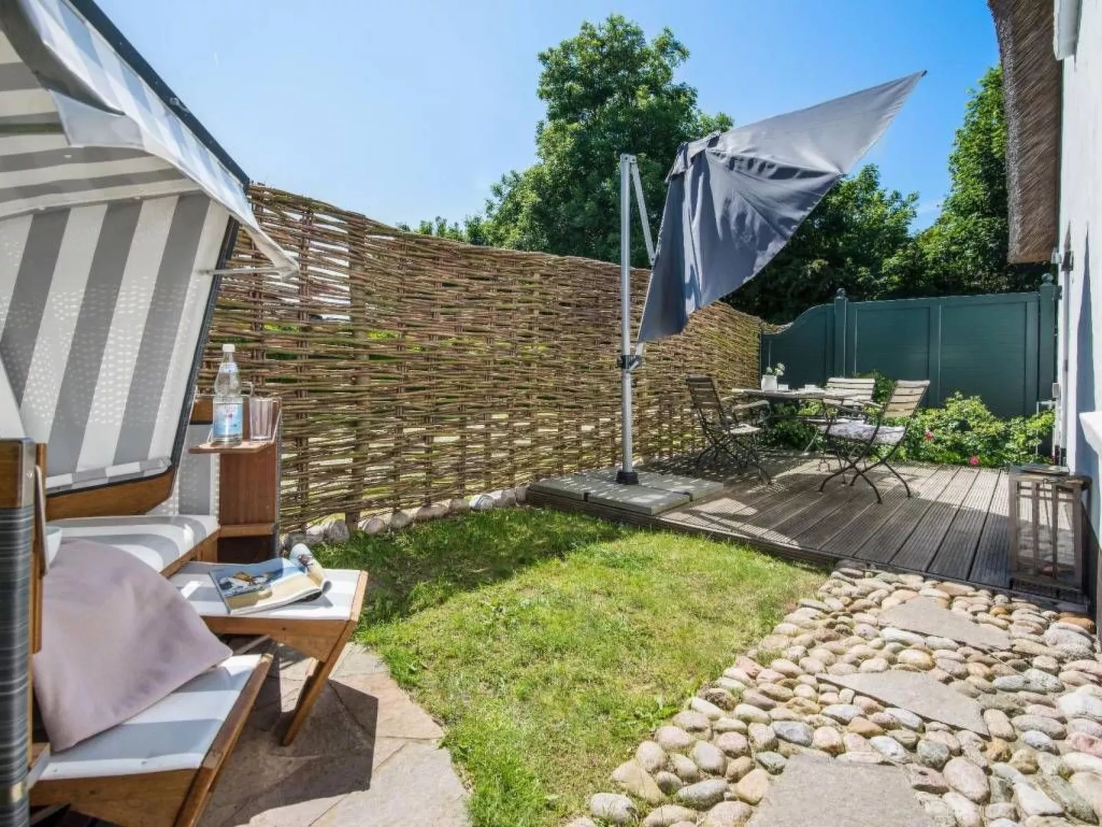 Landhaus Treskersand Maisonette-Buiten