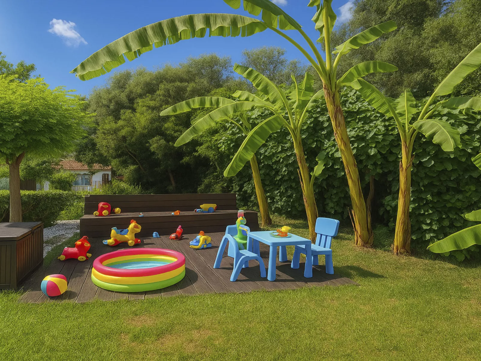 Villa Kleines Paradies-Buiten