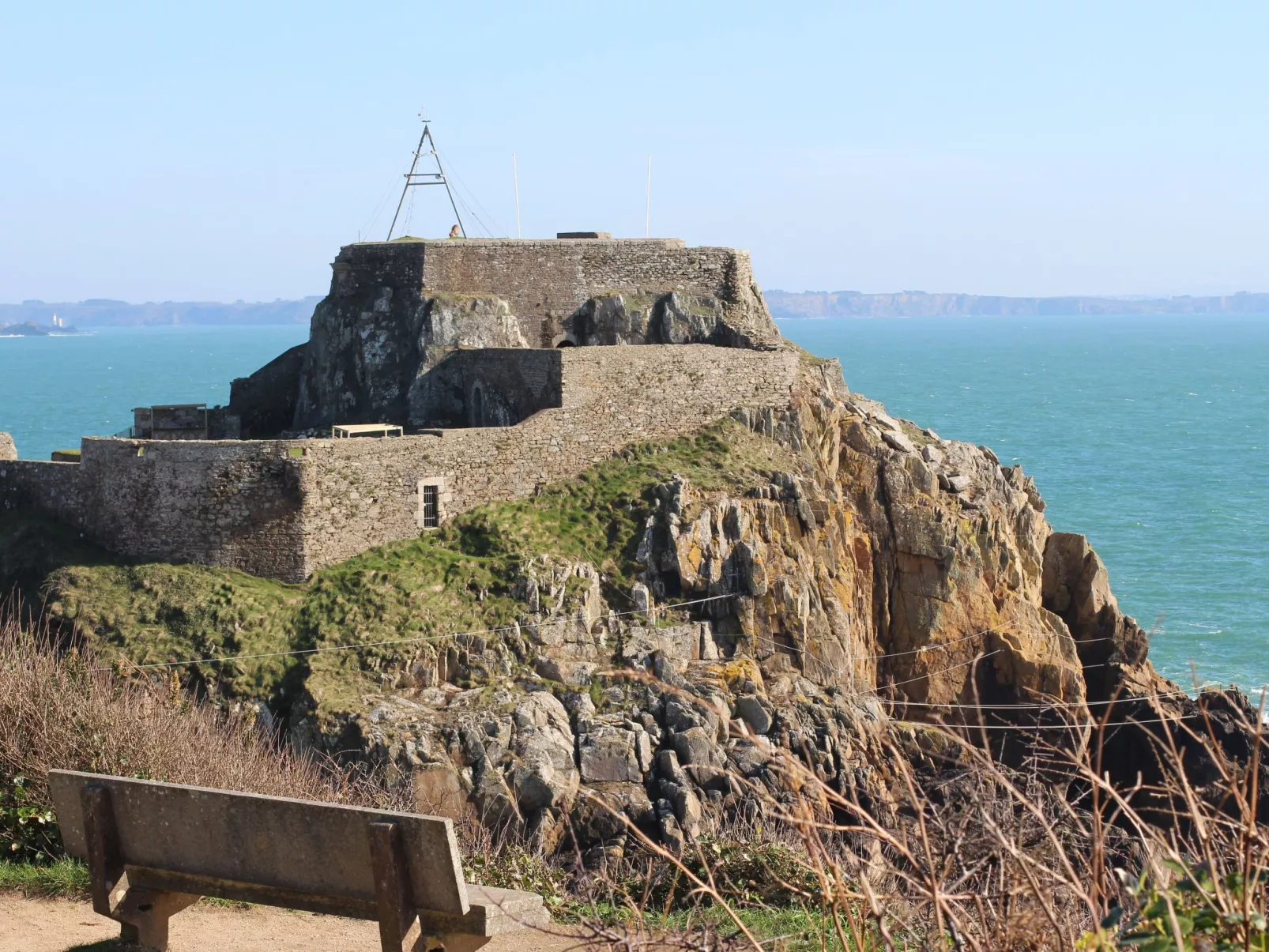 Villa mit Meerblick und privatem Spa - les gîtes de Fabie-Buiten