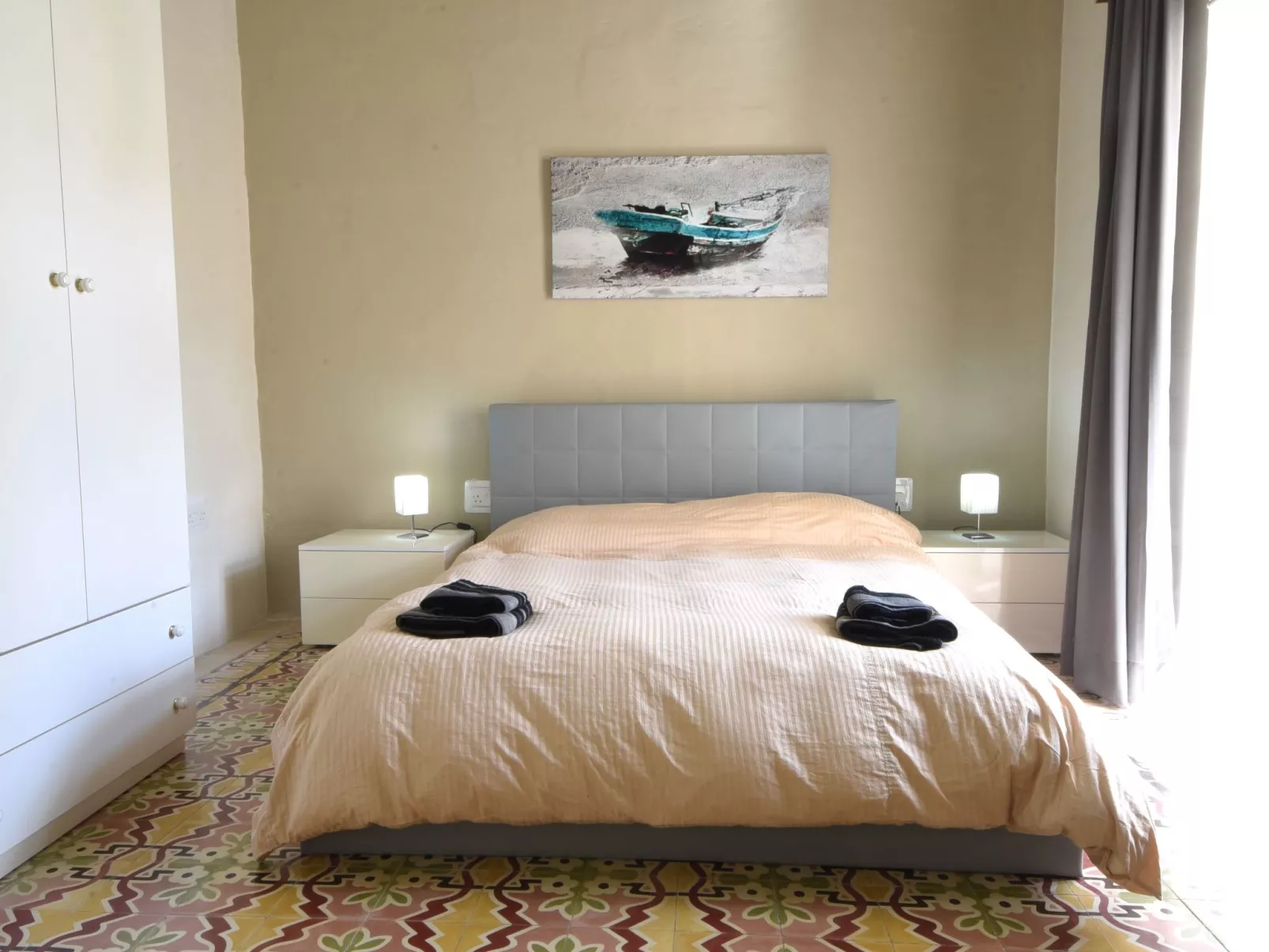 Senglea mittelalterliches Haus große Valletta Meerblick