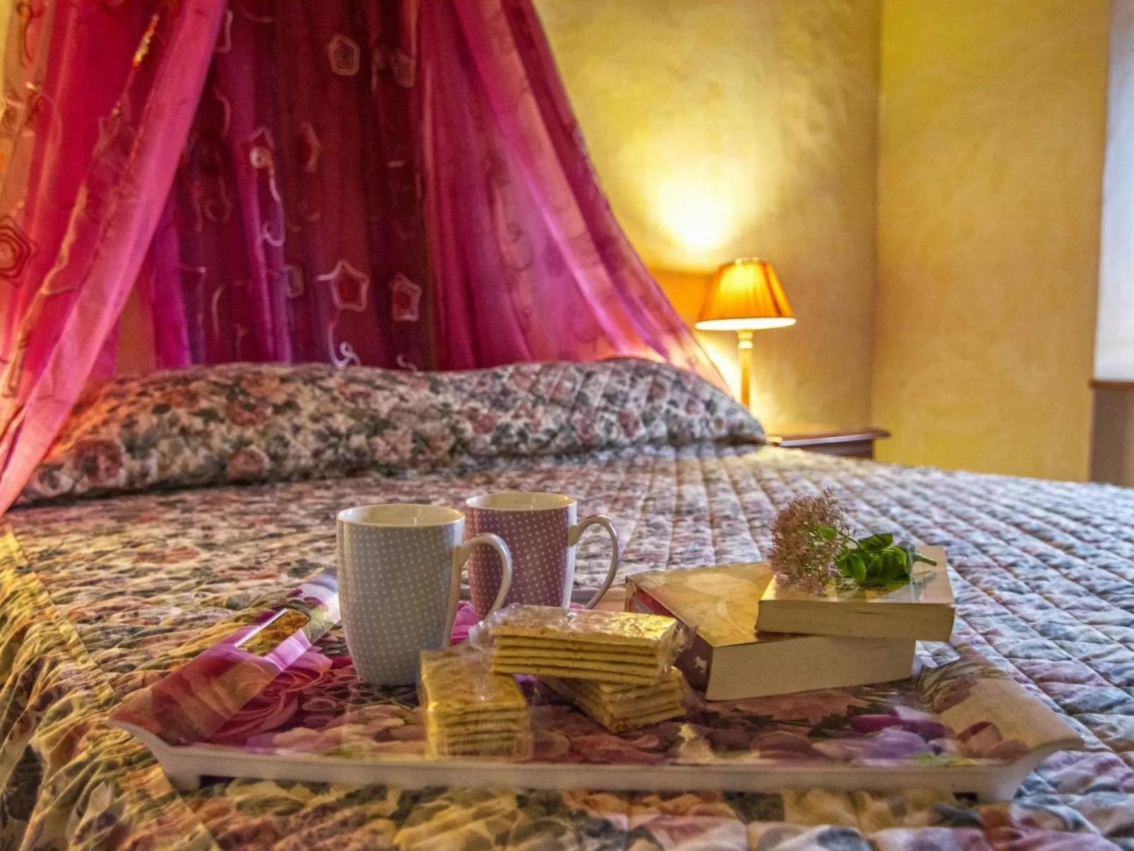 Rosa castellett' Wohnung mit Pool-Binnen