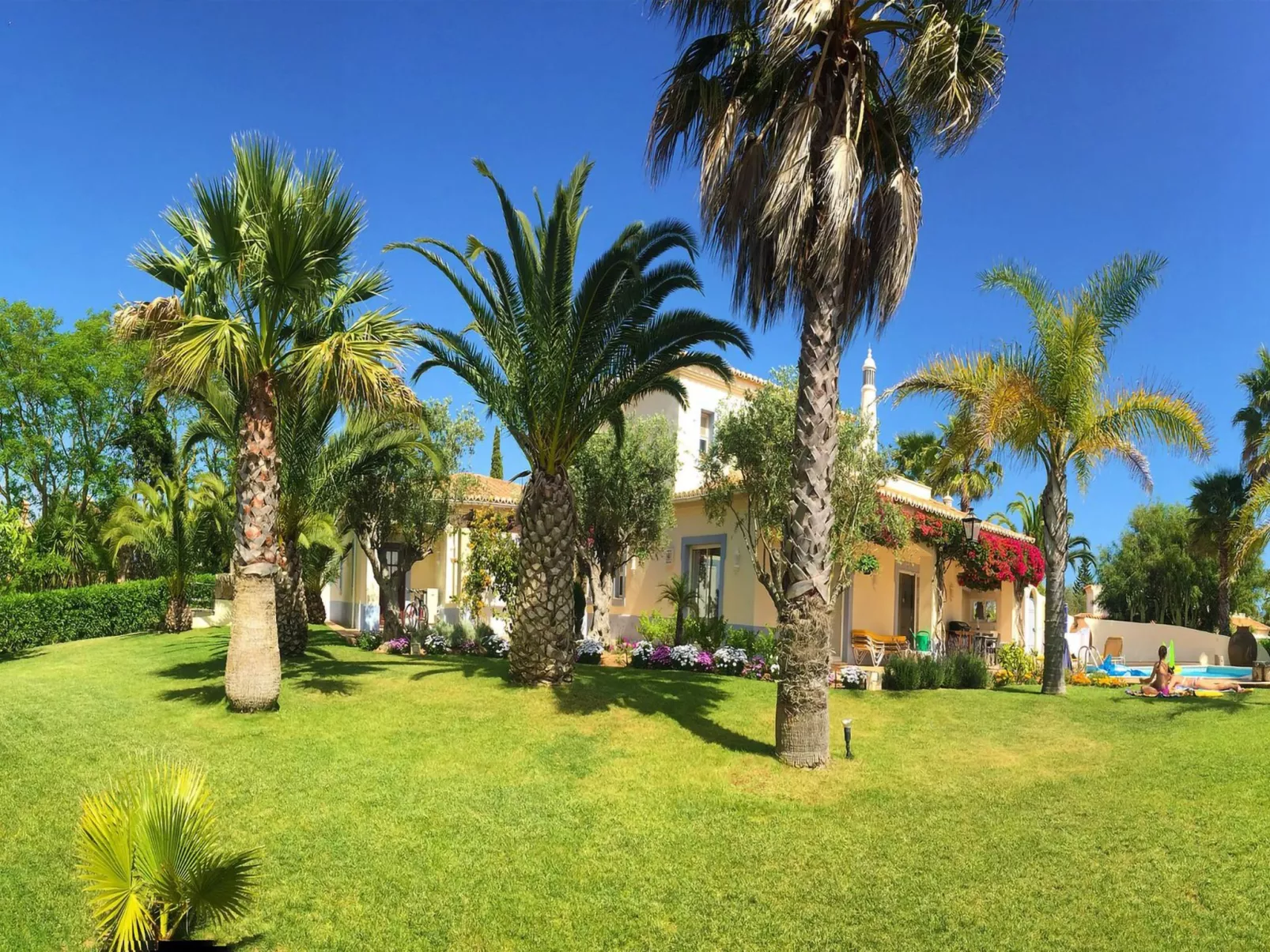 Luxuriöse Villa - Privater Pool und schöner Garten-Buiten