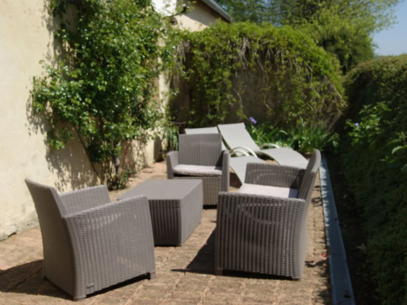 Charmante normannische Ferienwohnung les chataigniers 3 Zimmer-Binnen