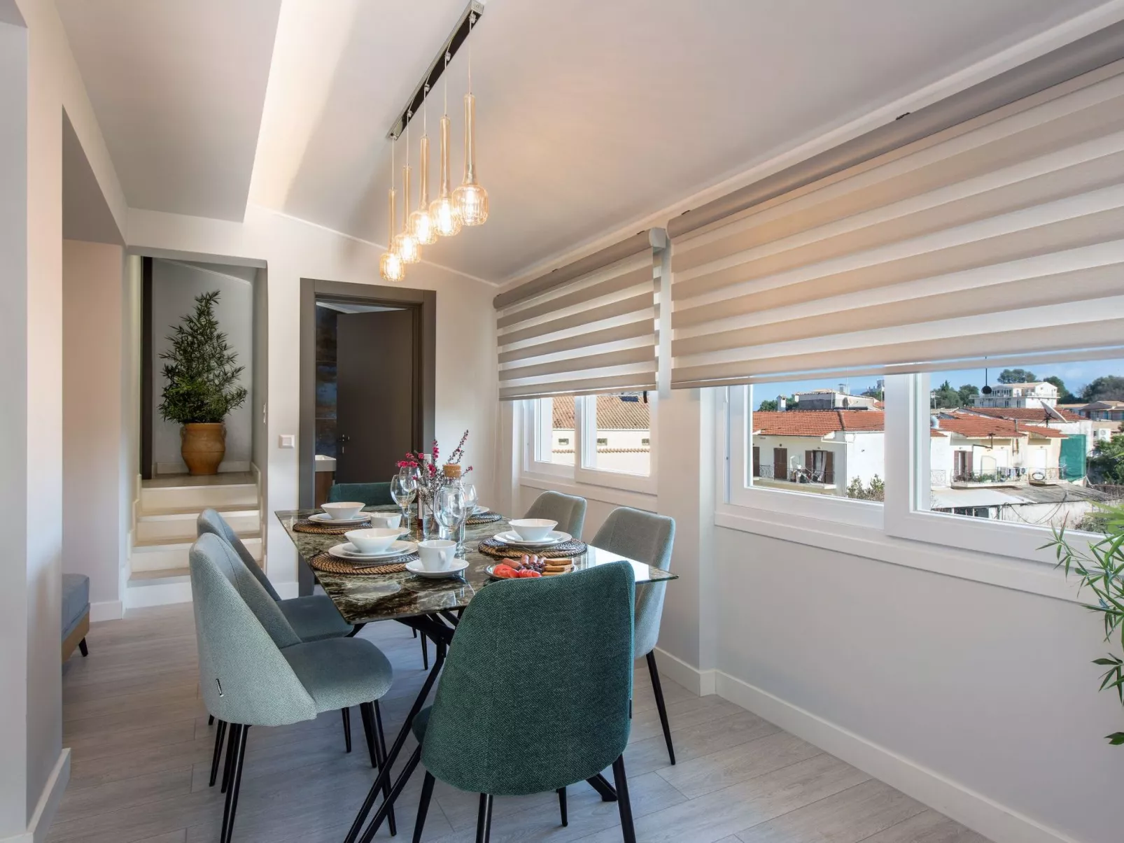 Elegantes Apartment mit zwei Schlafzimmern in Kassiopi-Binnen